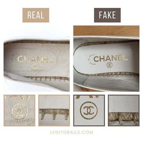 chanel espadrilles original vs fake|chanel high top espadrilles.